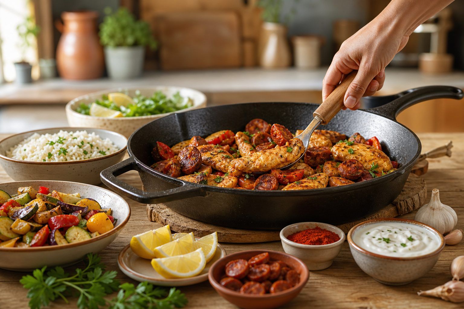 Conseils, accompagnements et variantes de la recette