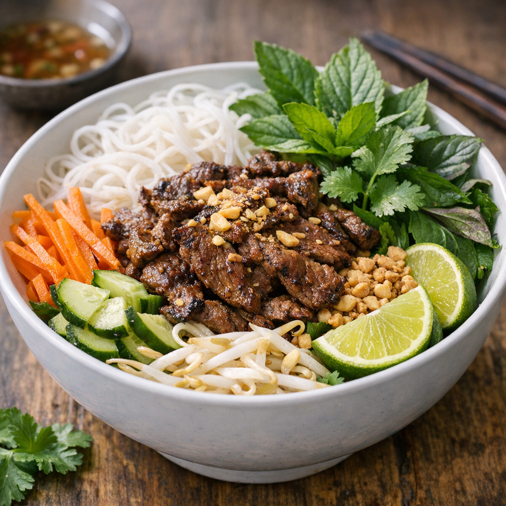 Bo bun thaï : origines, différences et recette savoureuse