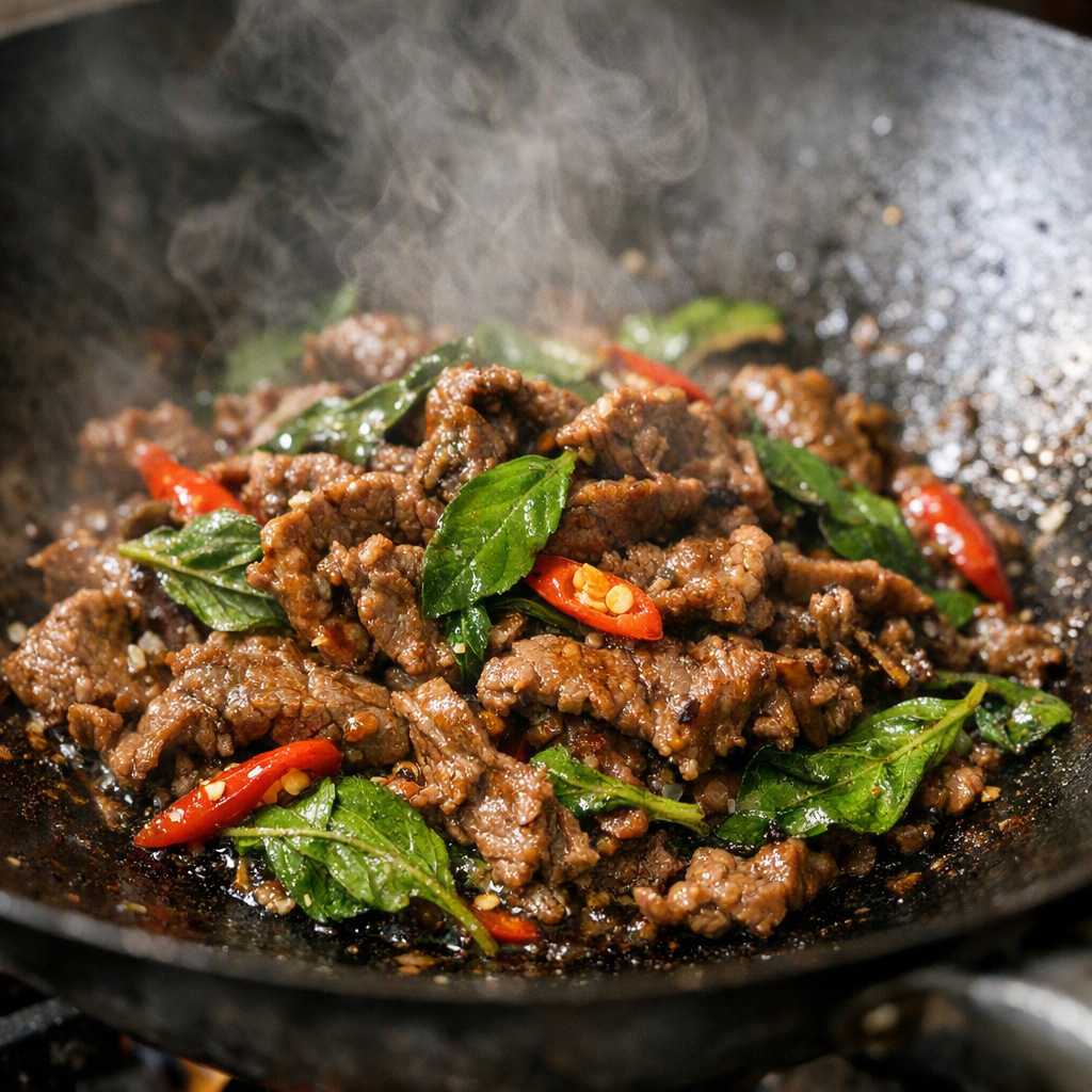 Le bœuf sauté thaï qui ne rend plus d'eau