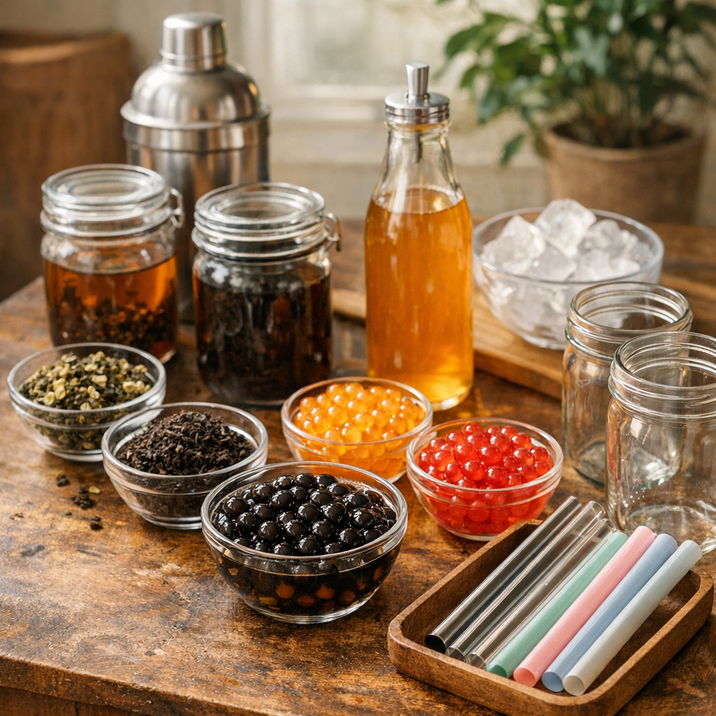 Bubble tea maison kit : bien choisir pour le réussir chez soi