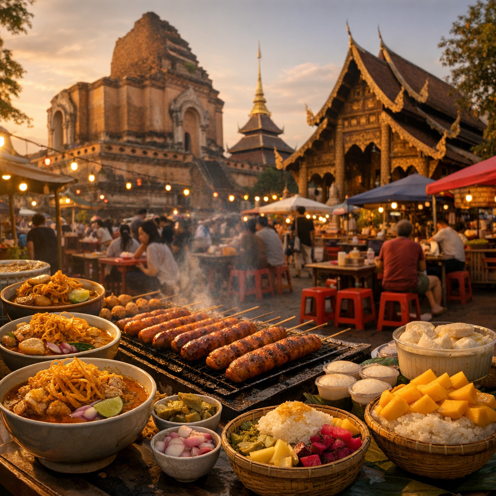 Chiang Mai que faire : mes incontournables gourmands