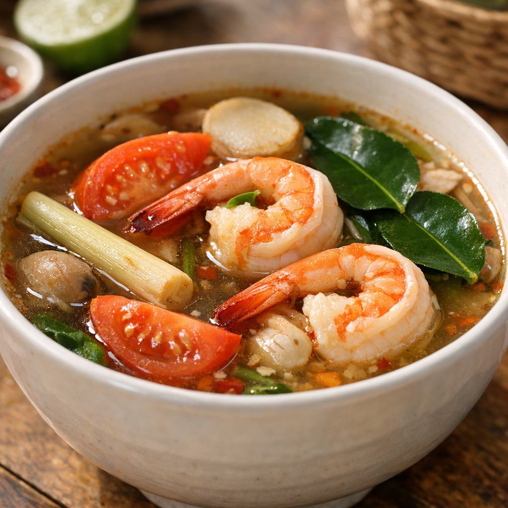Comment faire un Tom Yum Kung vraiment thaï à la maison