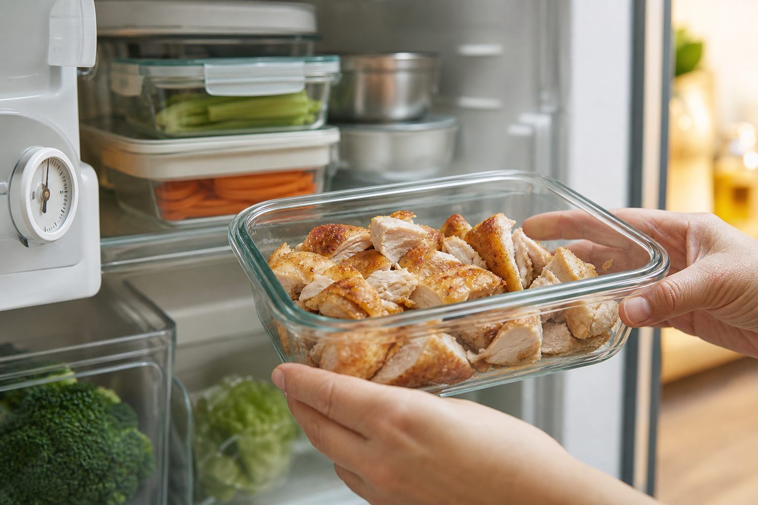Peut-on recongeler du poulet cuit ?