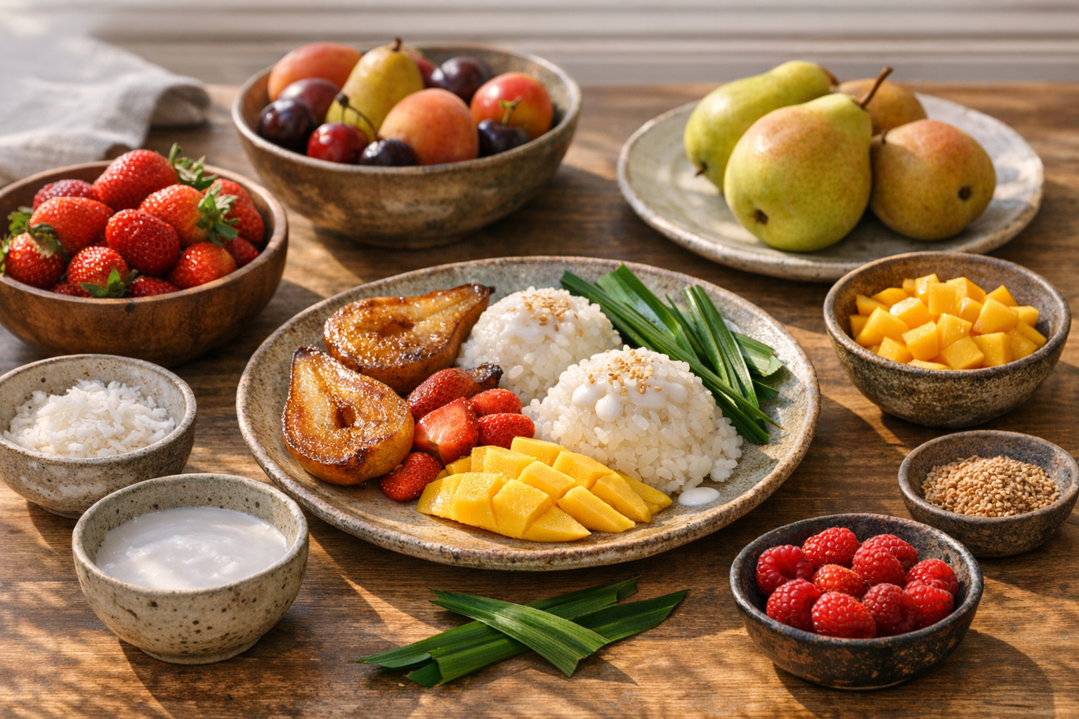 Desserts thaïs et saisons françaises : un dialogue gourmand