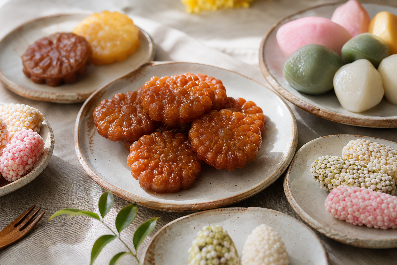 Les gâteaux coréens racontent une autre idée du dessert