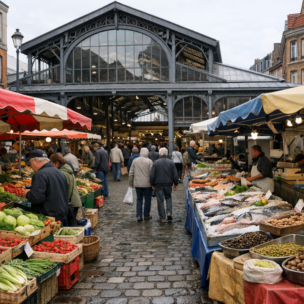 Halles de Wazemmes horaires : jours, heures et bons créneaux