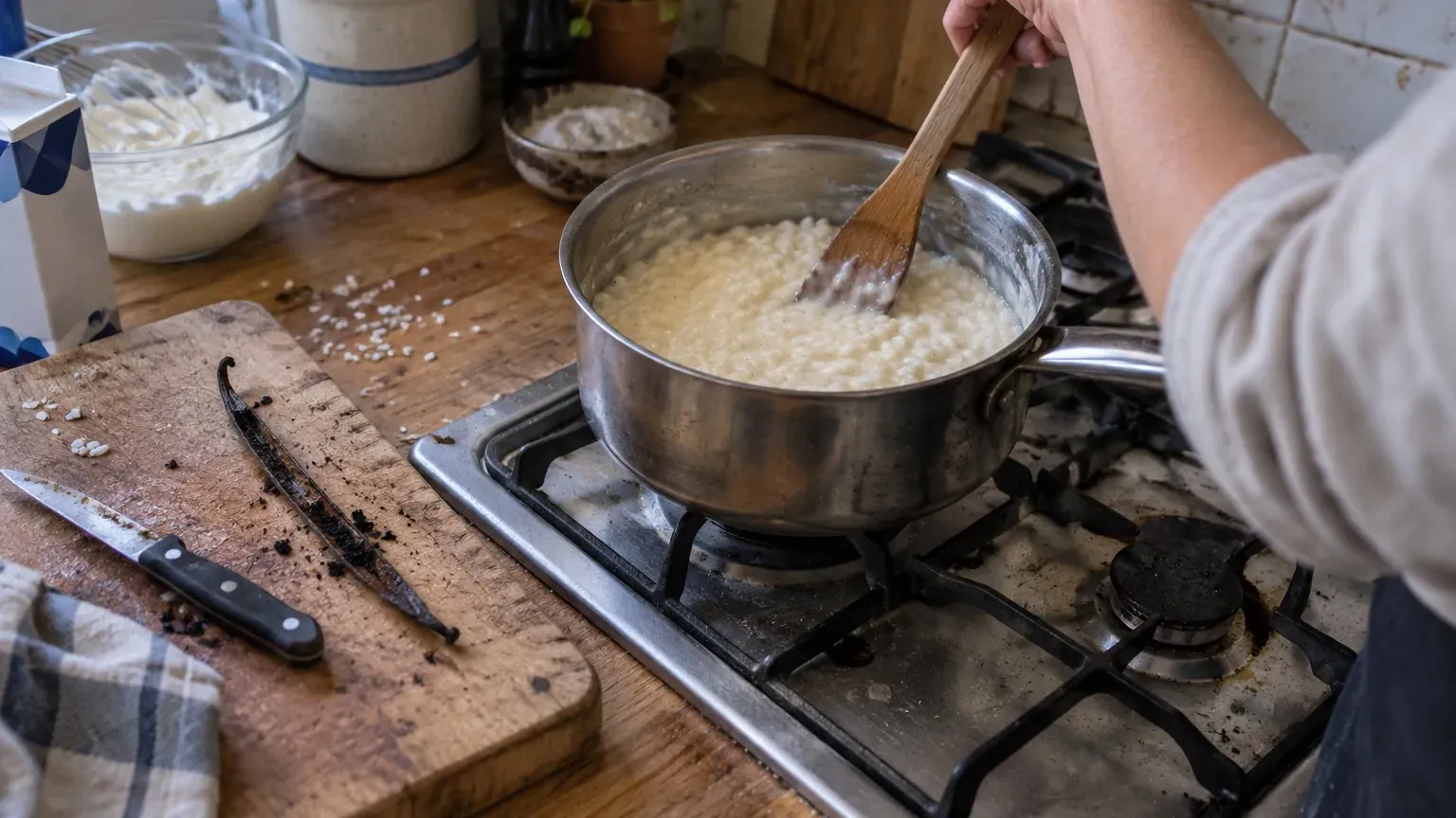 « Il faut absolument penser aux gousses de vanille » : Cyril Lignac donne sa méthode pour un riz au lait réussi à tous les coups