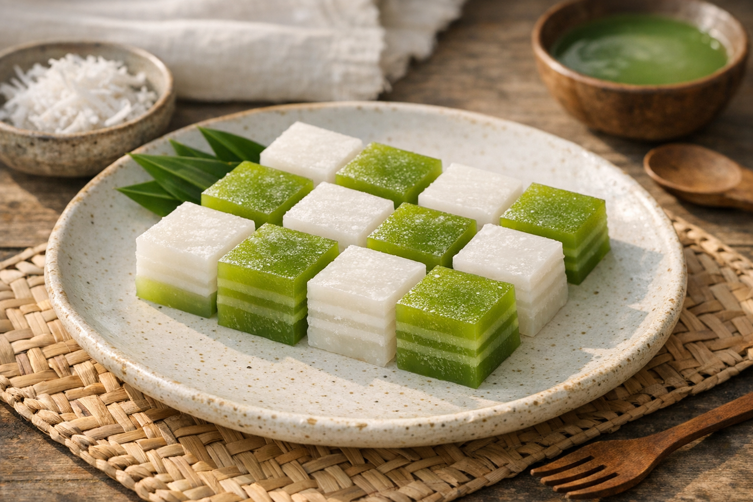 Khanom chan, le gâteau thaï vapeur à découvrir