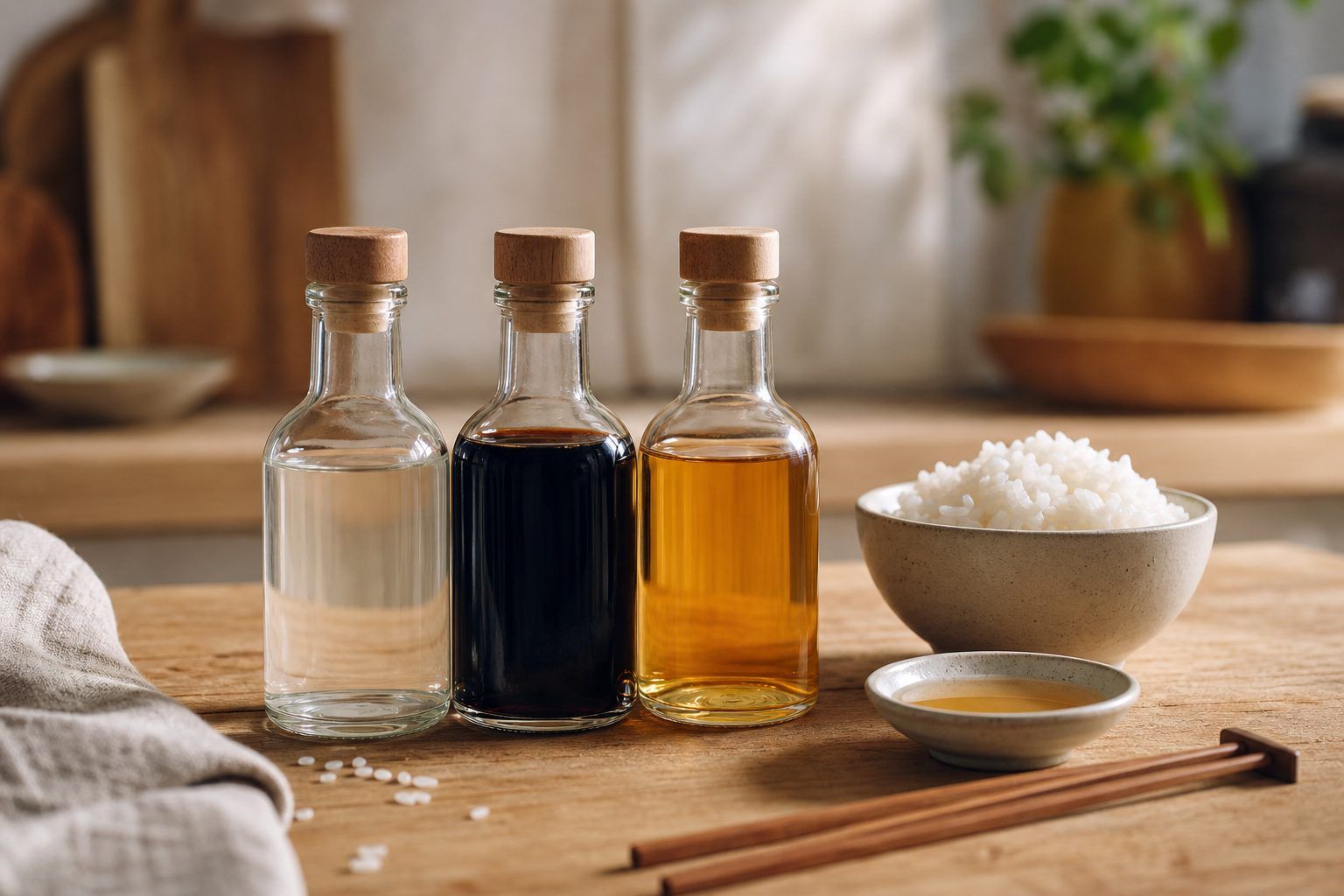Vinaigre blanc, balsamique, mirin&nbsp;: lesquels éviter ou ajuster&nbsp;?