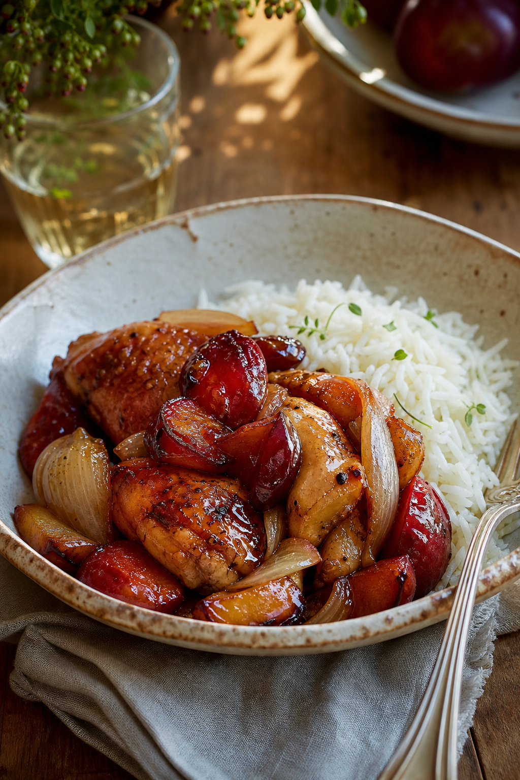 Le poulet aux prunes : une recette facile et ses repères culturels