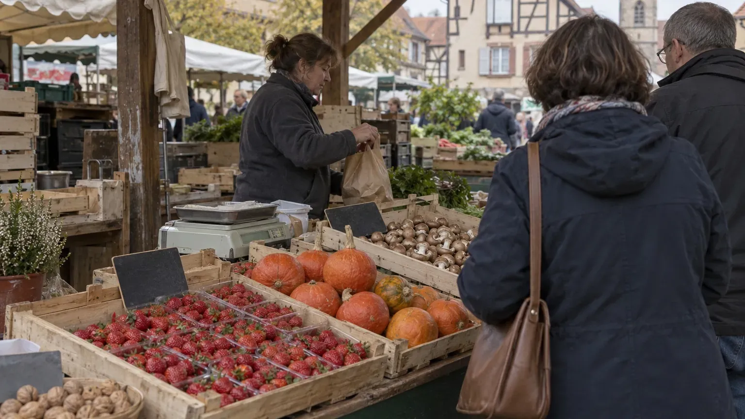 Pourquoi trouve-t-on encore des fraises françaises en octobre en Alsace, et ce que disent producteur et responsable de rayon