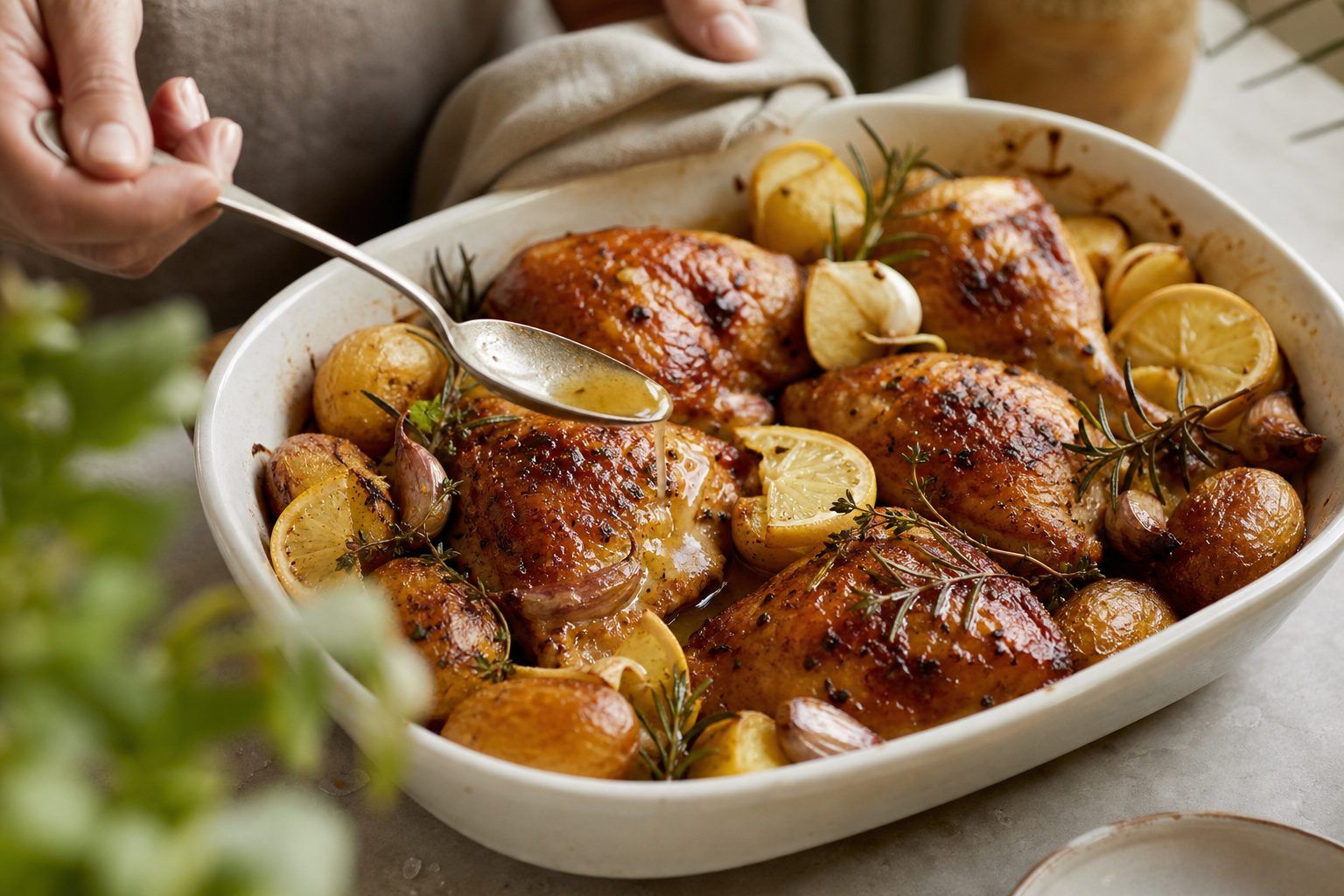 Préparation : comment cuire les cuisses de poulet au four