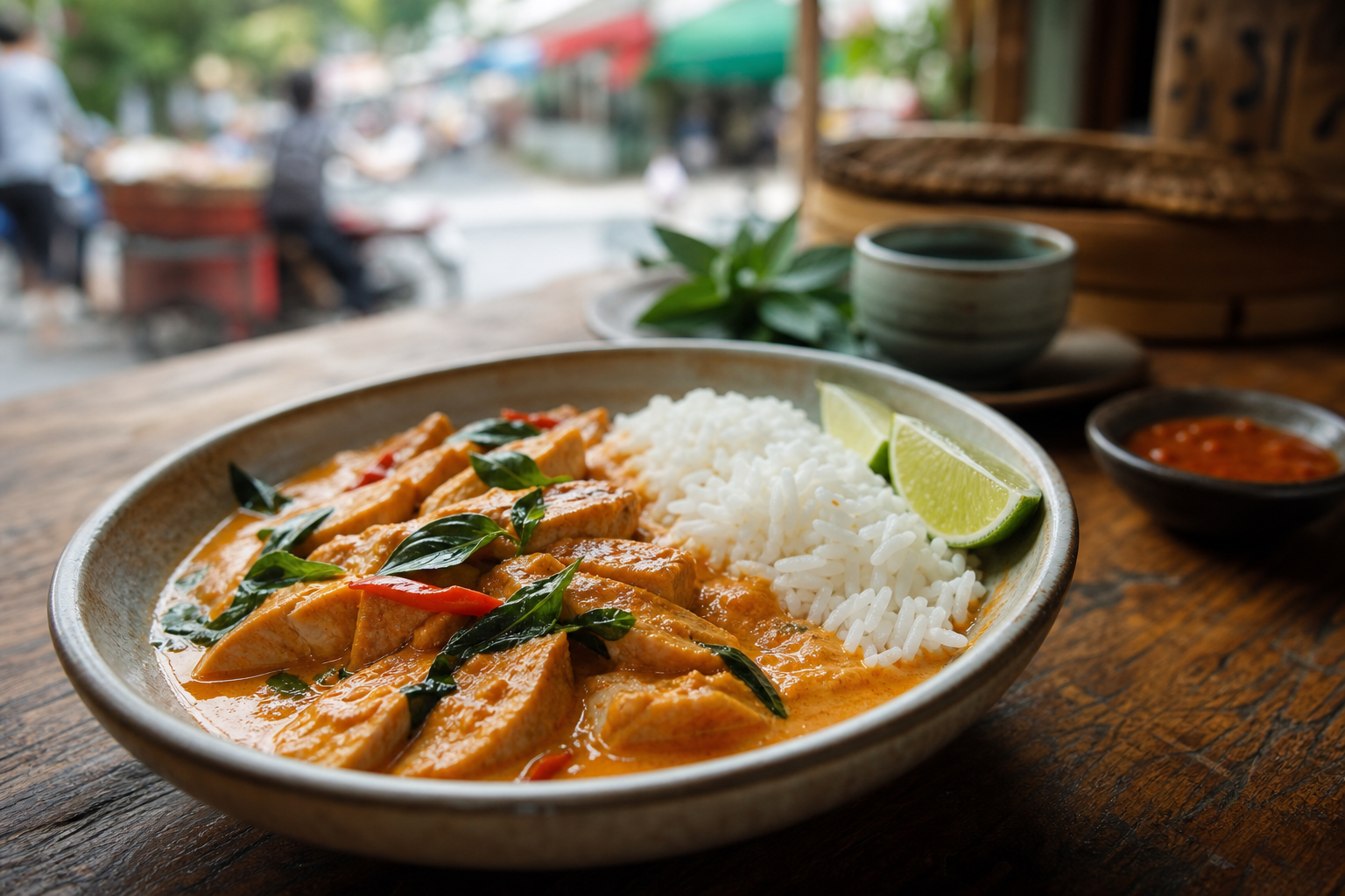 Cette recette avec filet de poulet vous emmène en Thaïlande