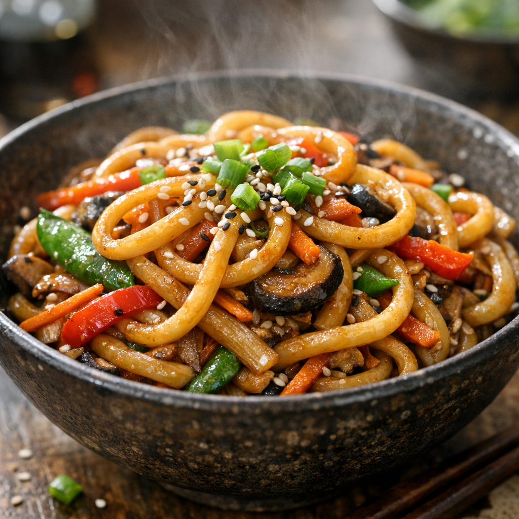 Recette nouilles udon : facile, rapide et ultra savoureuse