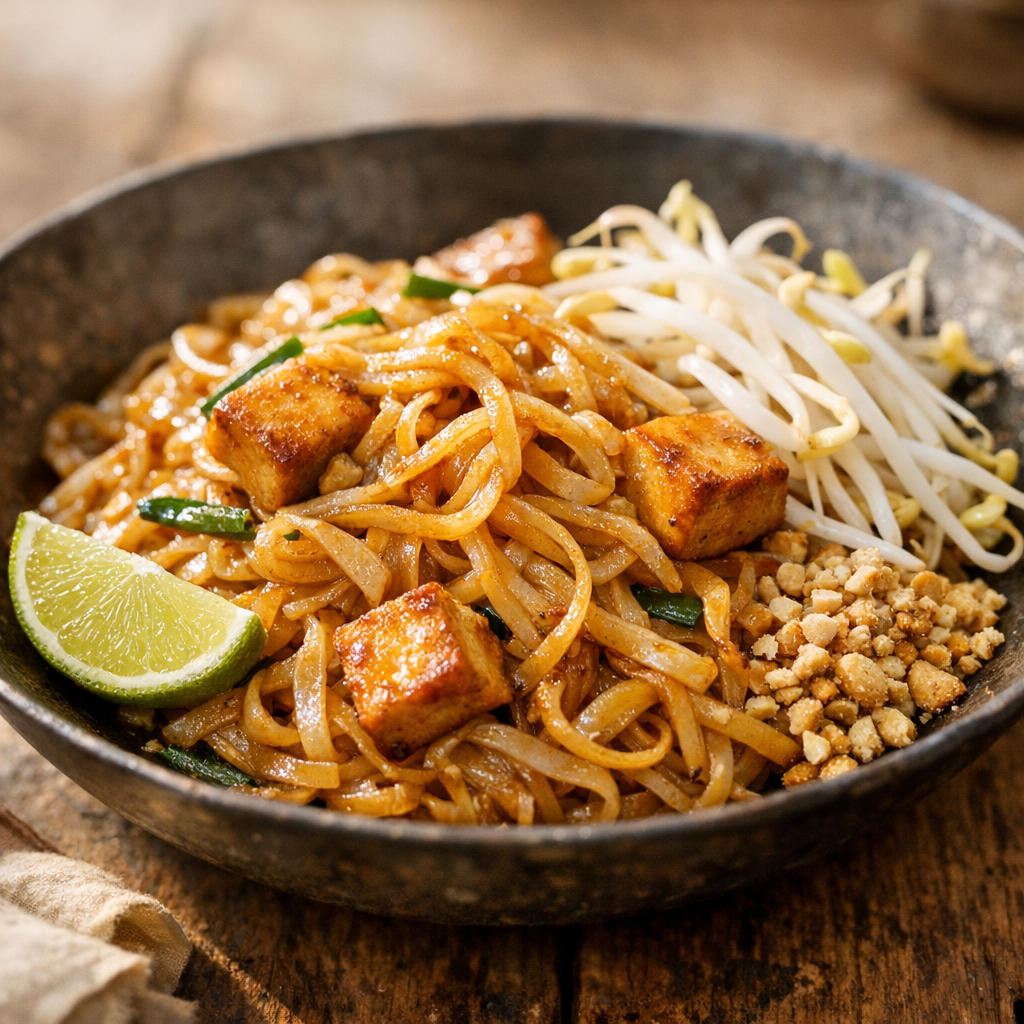 Pad thaï au tamarin