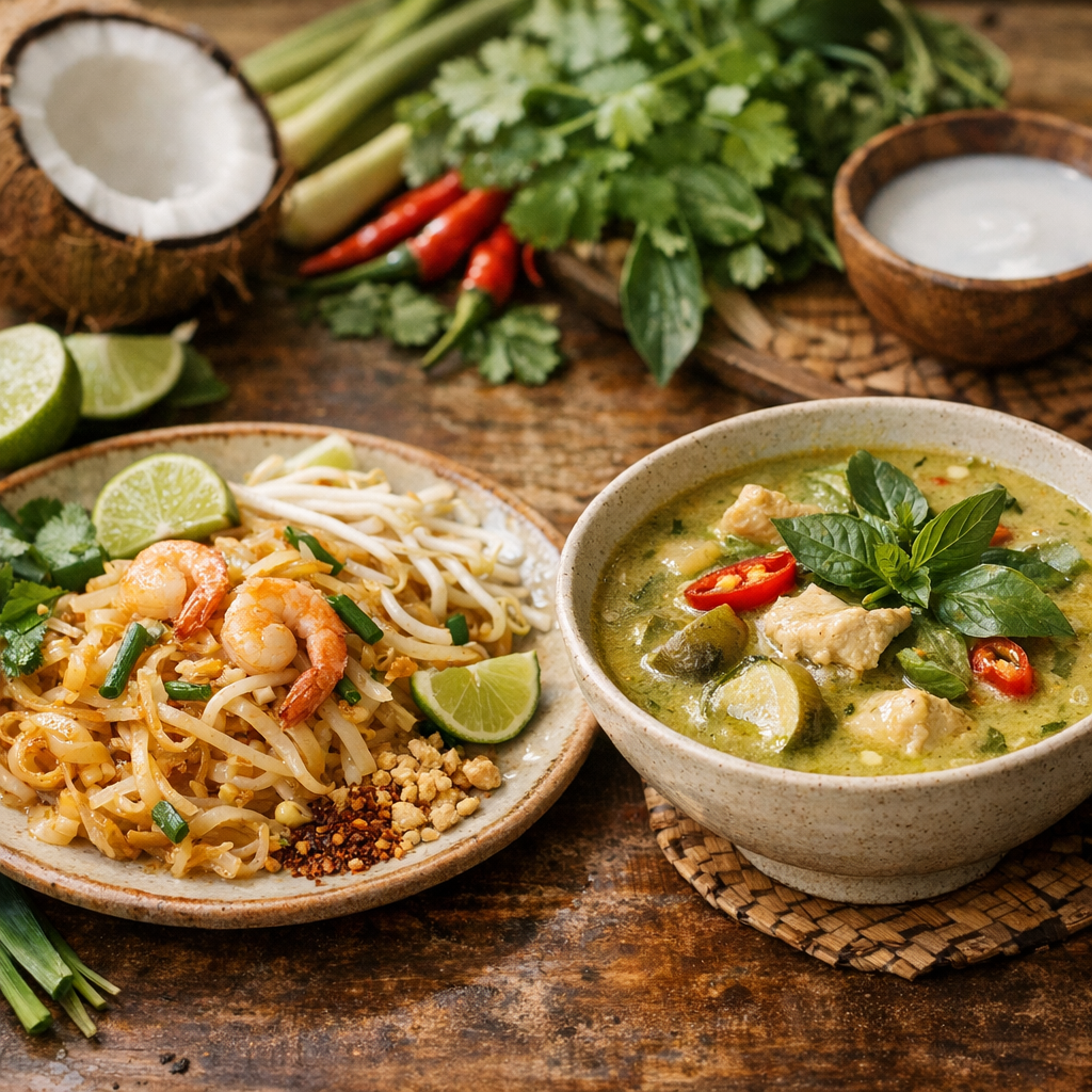 Recette thaï: les bases authentiques pour cuisiner thaï