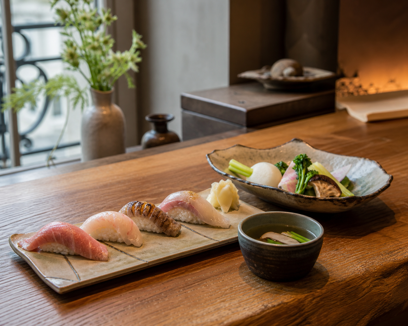 Un restaurant gastronomique japonais se choisit selon vos envies