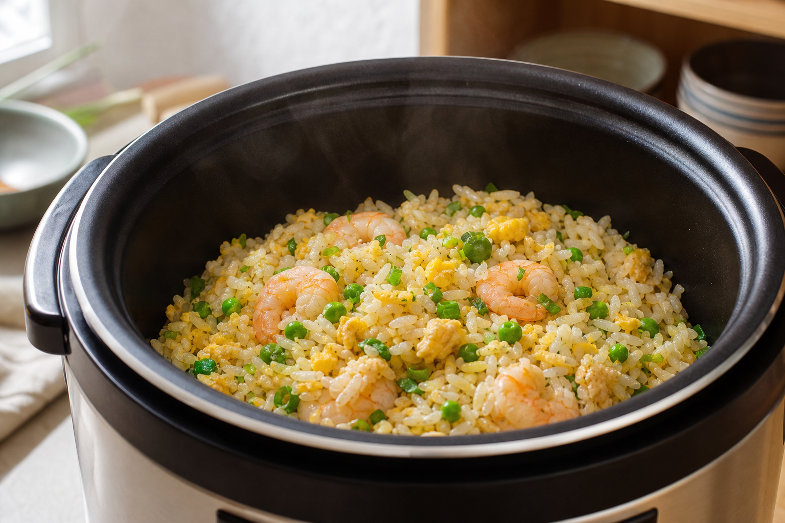 Le riz cantonais au Cookeo : une Recette moelleuse et bien sautée