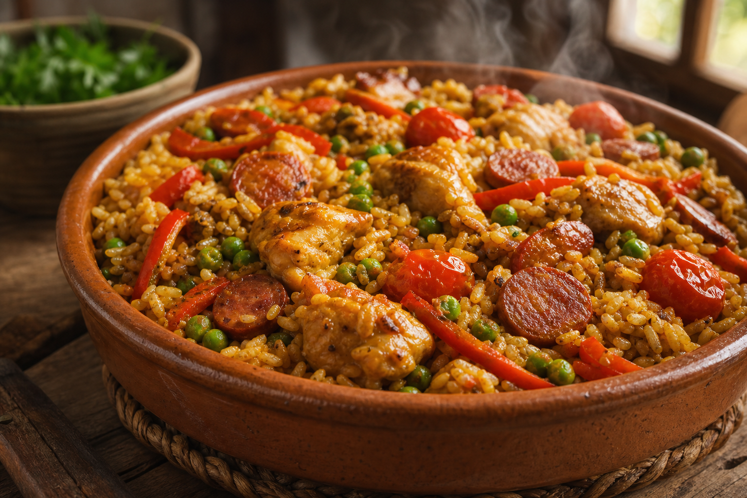 Ce riz espagnol au Cookeo garde un grain bien détaché