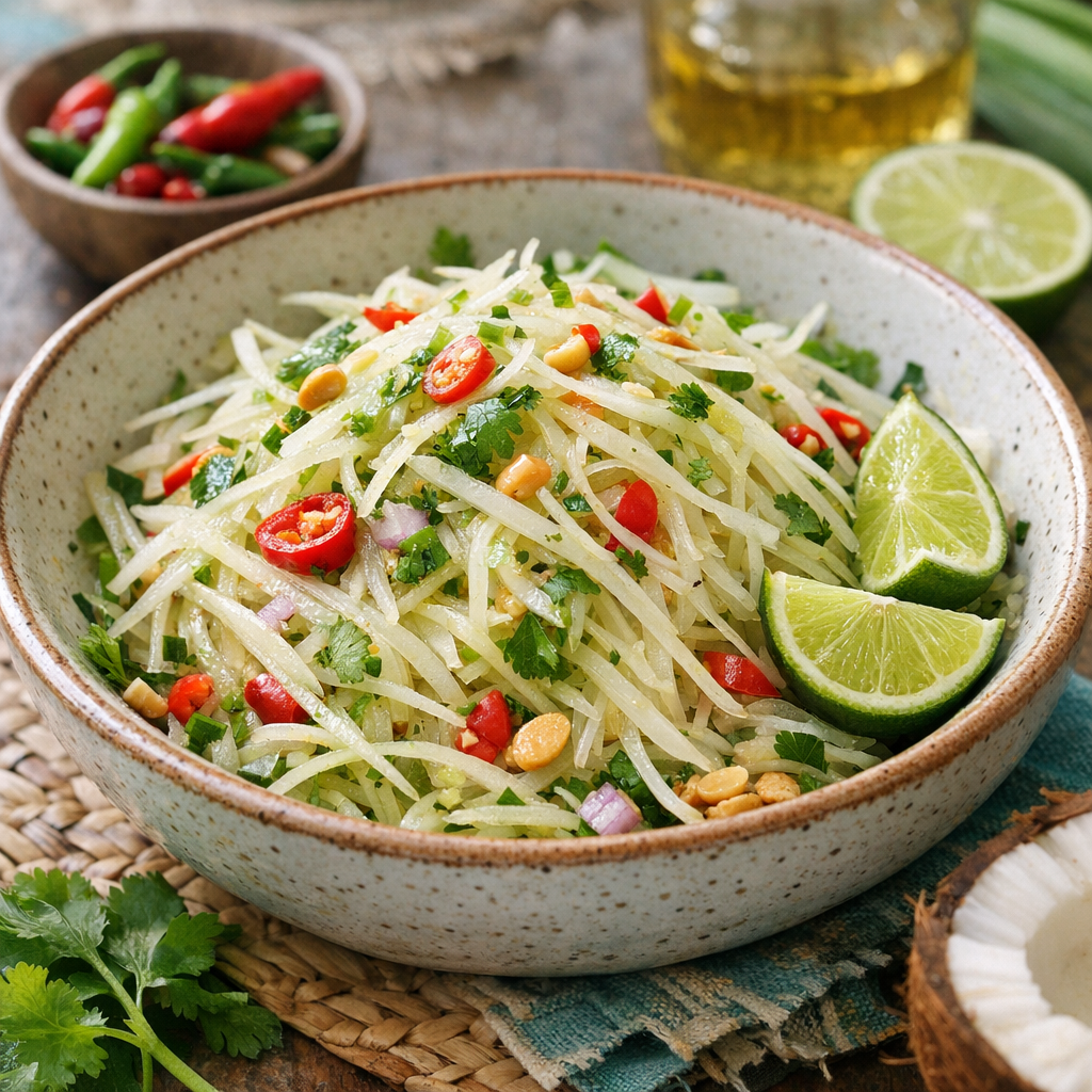 Comment comprendre la salade de papaye verte créole