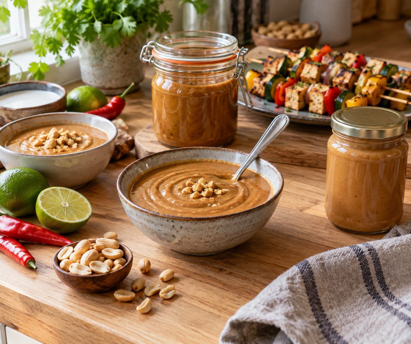 Conserver, remplacer ou acheter la sauce satay toute prête