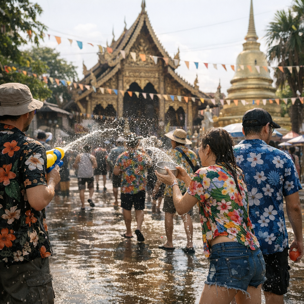 Songkran 2022 : dates, traditions et villes où le vivre