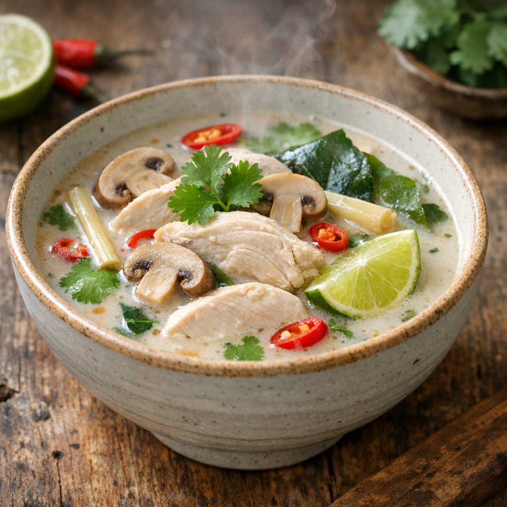 Soupe thaï poulet : recette authentique, coco ou bouillon