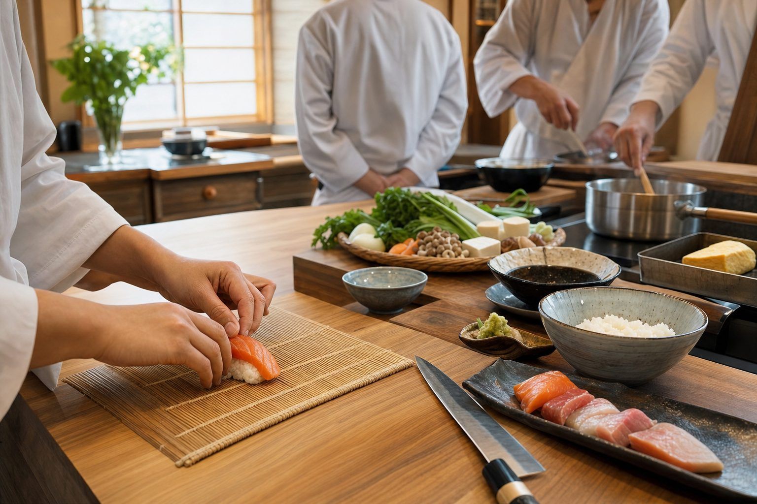 Sushi Académie ou académie de cuisine japonaise&nbsp;: ne pas confondre