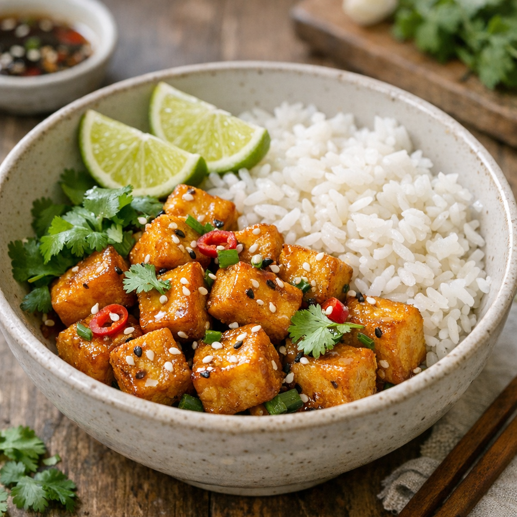 Tofu recette simple : croustillant, rapide et plein de goût