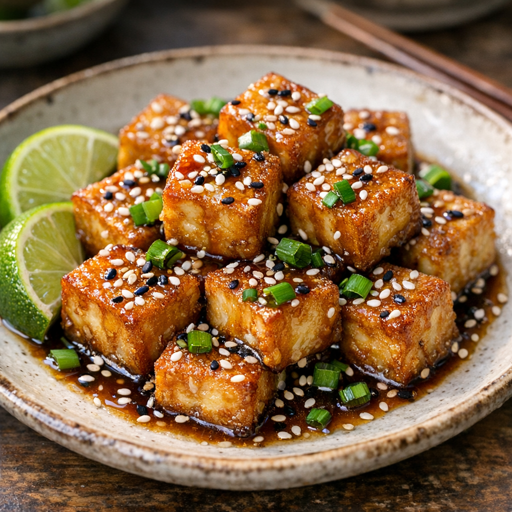 Tofu soyeux recette : facile, crousti-fondant et inratable