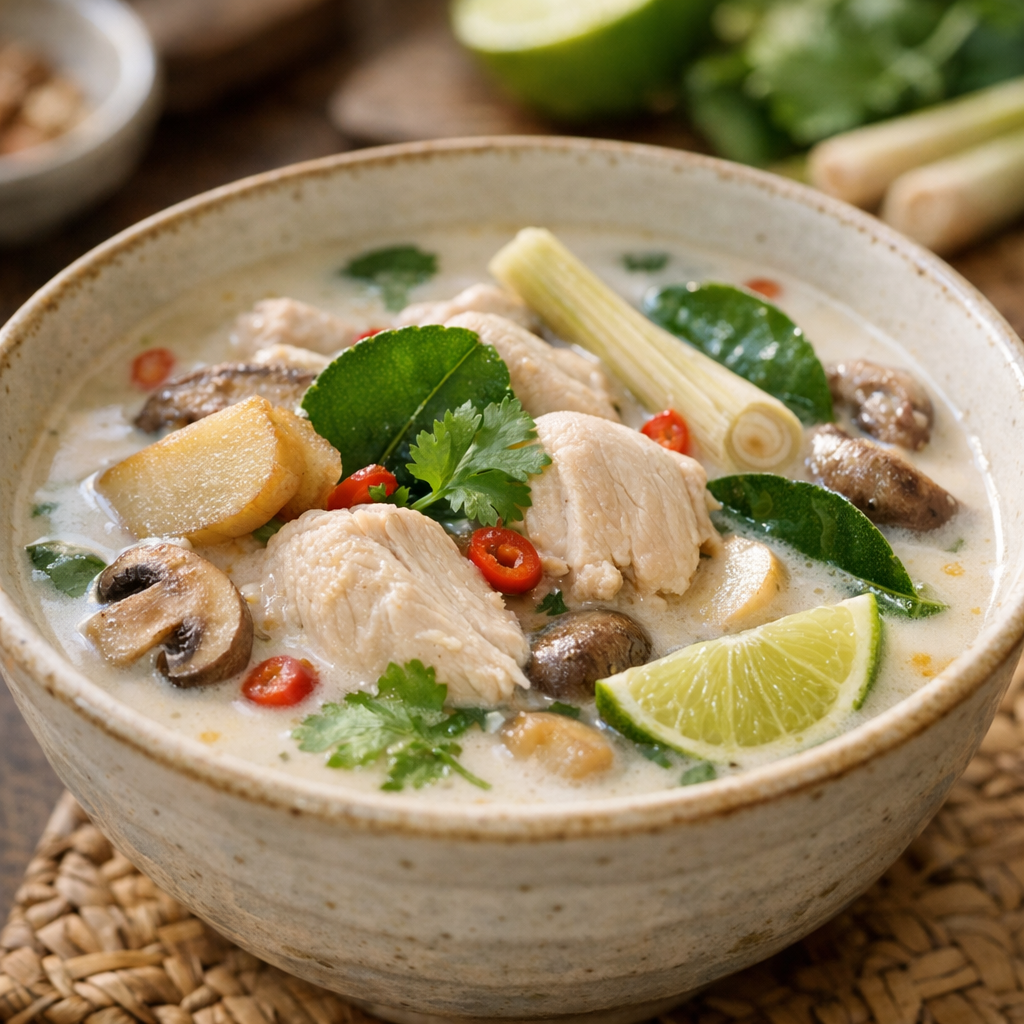 Réussir un Tom Kha Gai authentique sans trahir ses bases