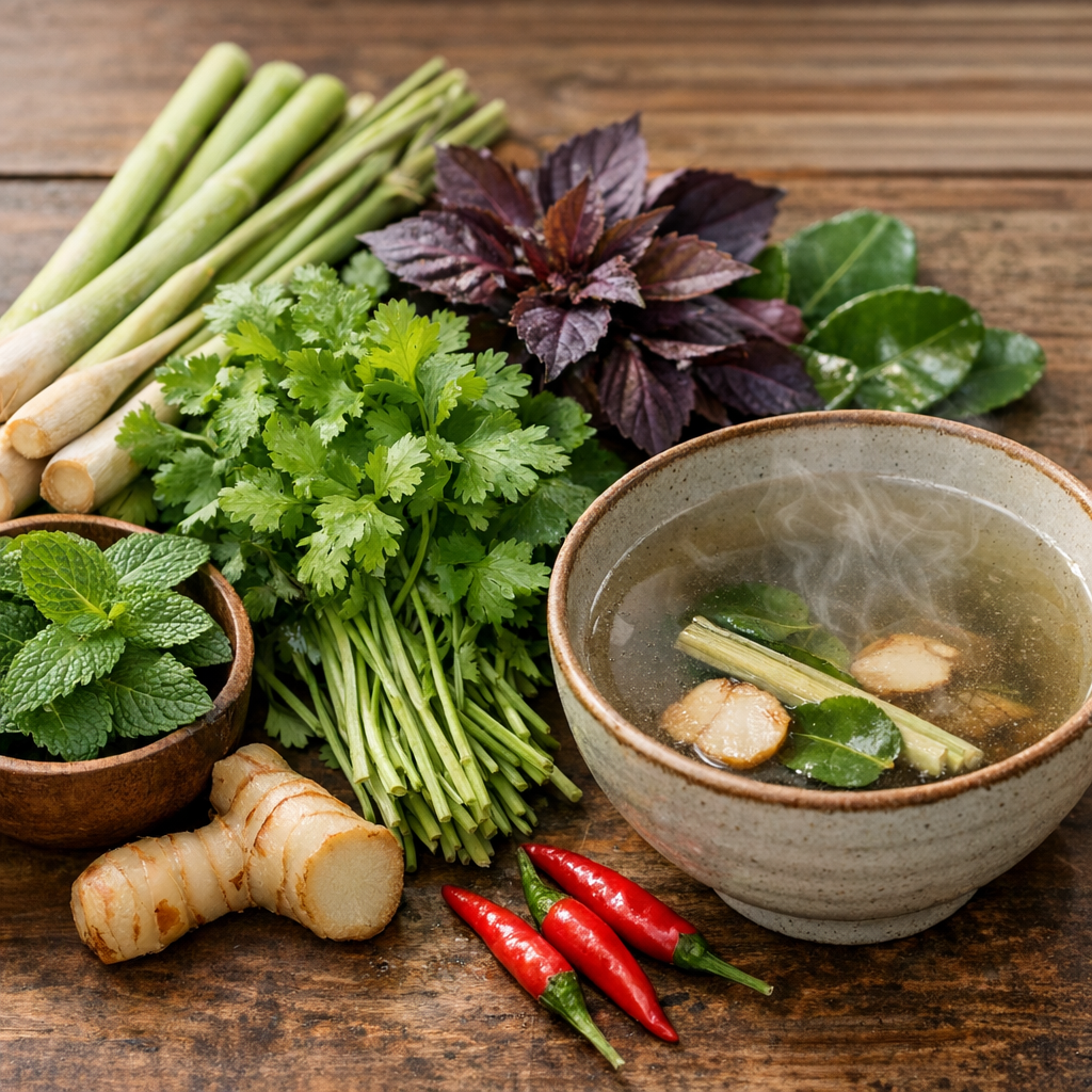 Comment comprendre un tom yum set sans le réduire à un kit