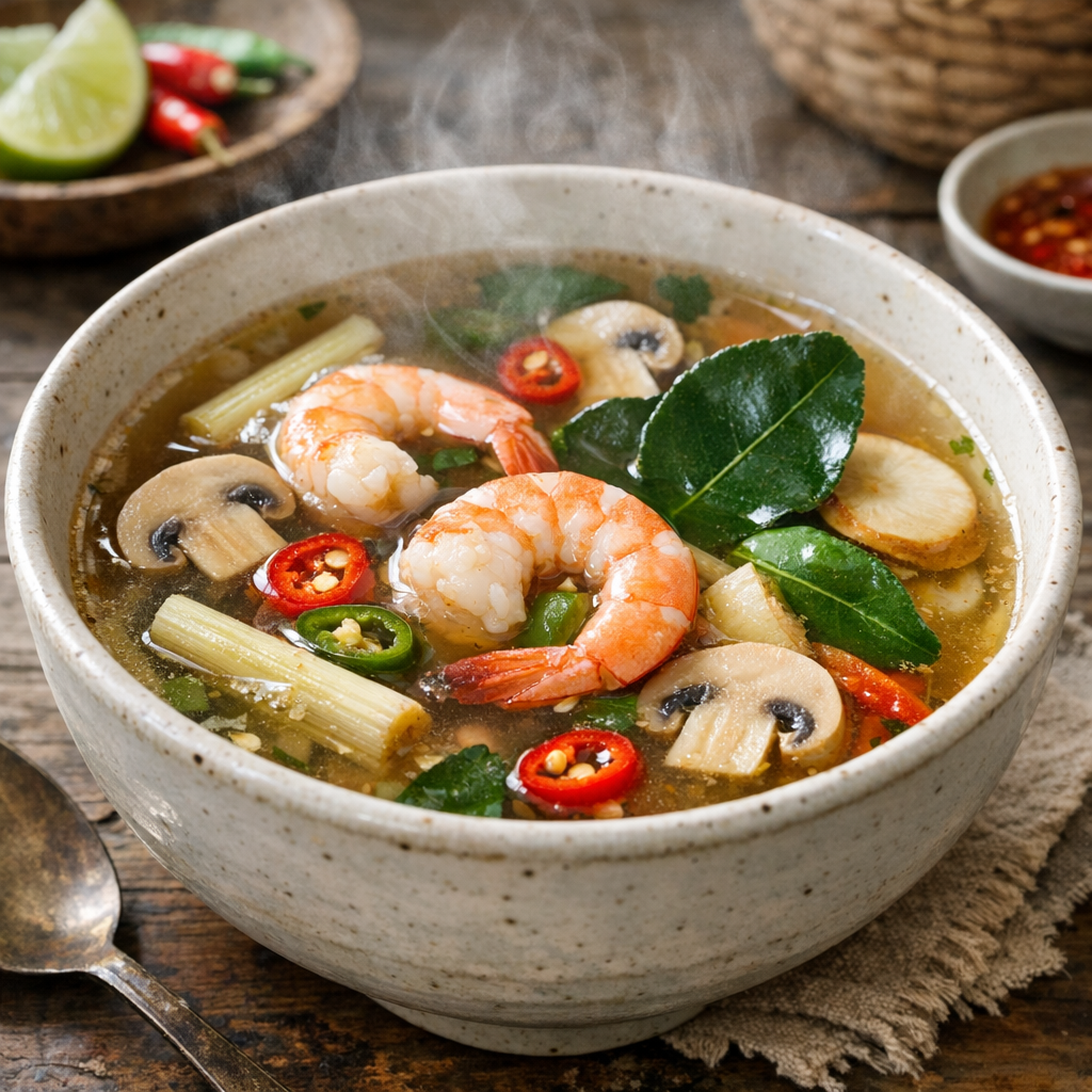 Le tom yum est-il vraiment une soupe saine ?