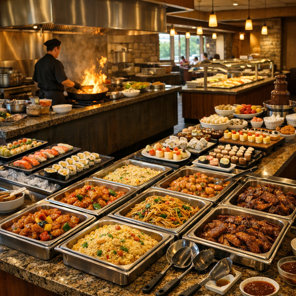 Wok Grill prix : tarifs buffet midi, soir et week-end
